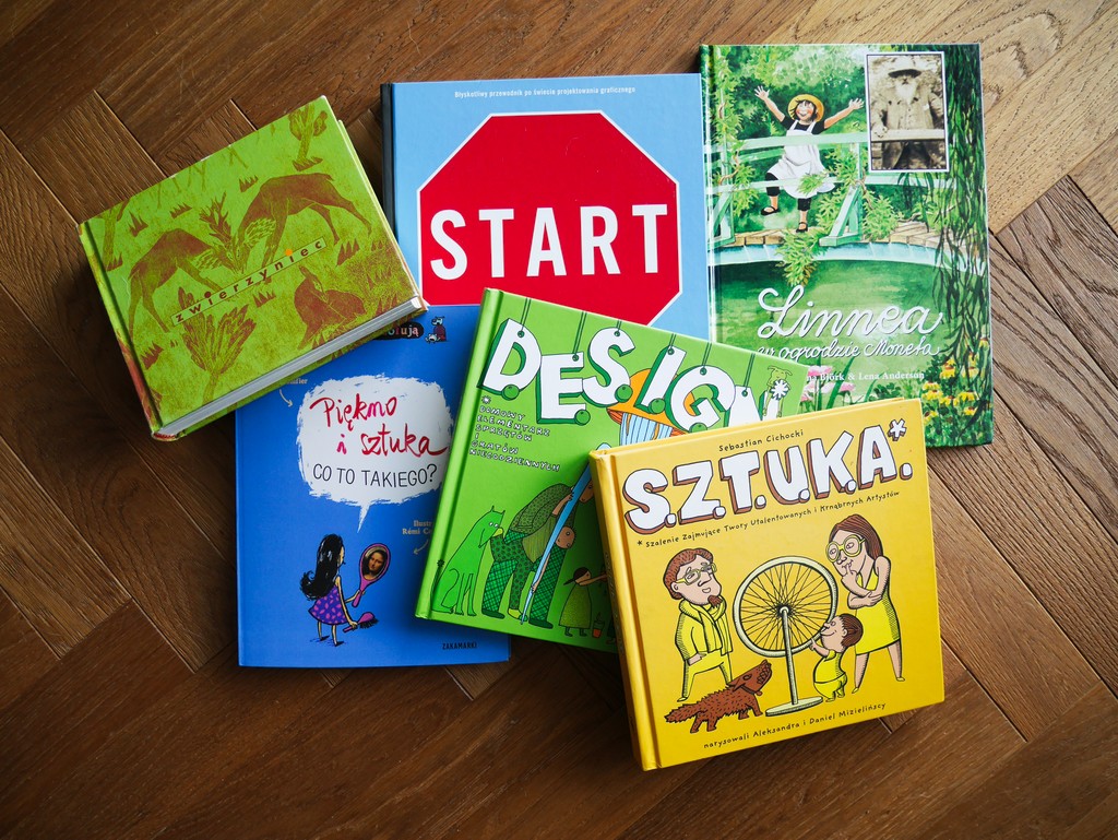 książki dla dzieci o sztuce