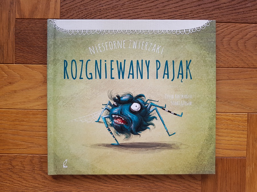 rozgniewany pająk - książki o emocjach dla dzieci