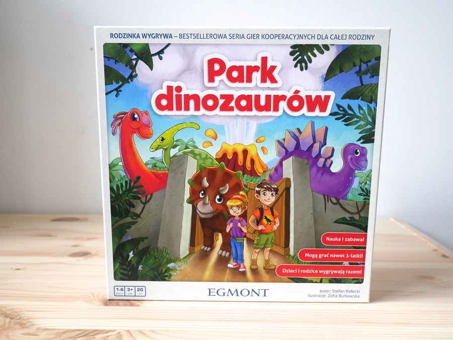 park dinozaurów gra 3 lata